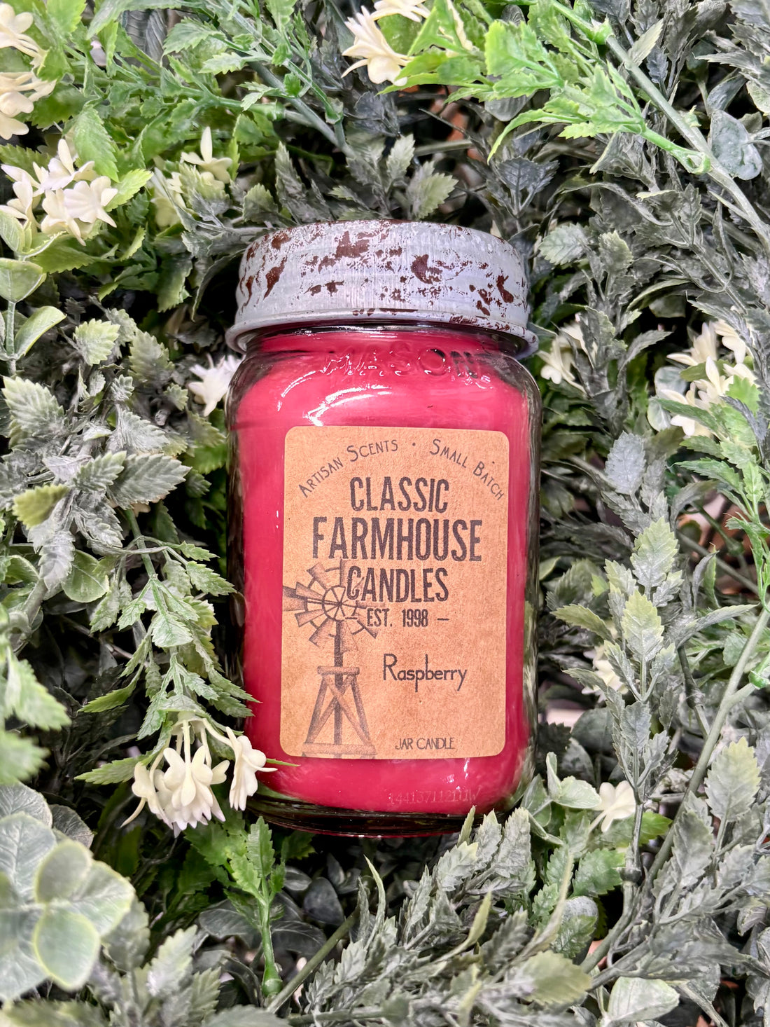 Raspberry Candle
