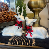 1990's Vintage Doe & Buck Figurines