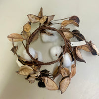 Cotton Candle Ring