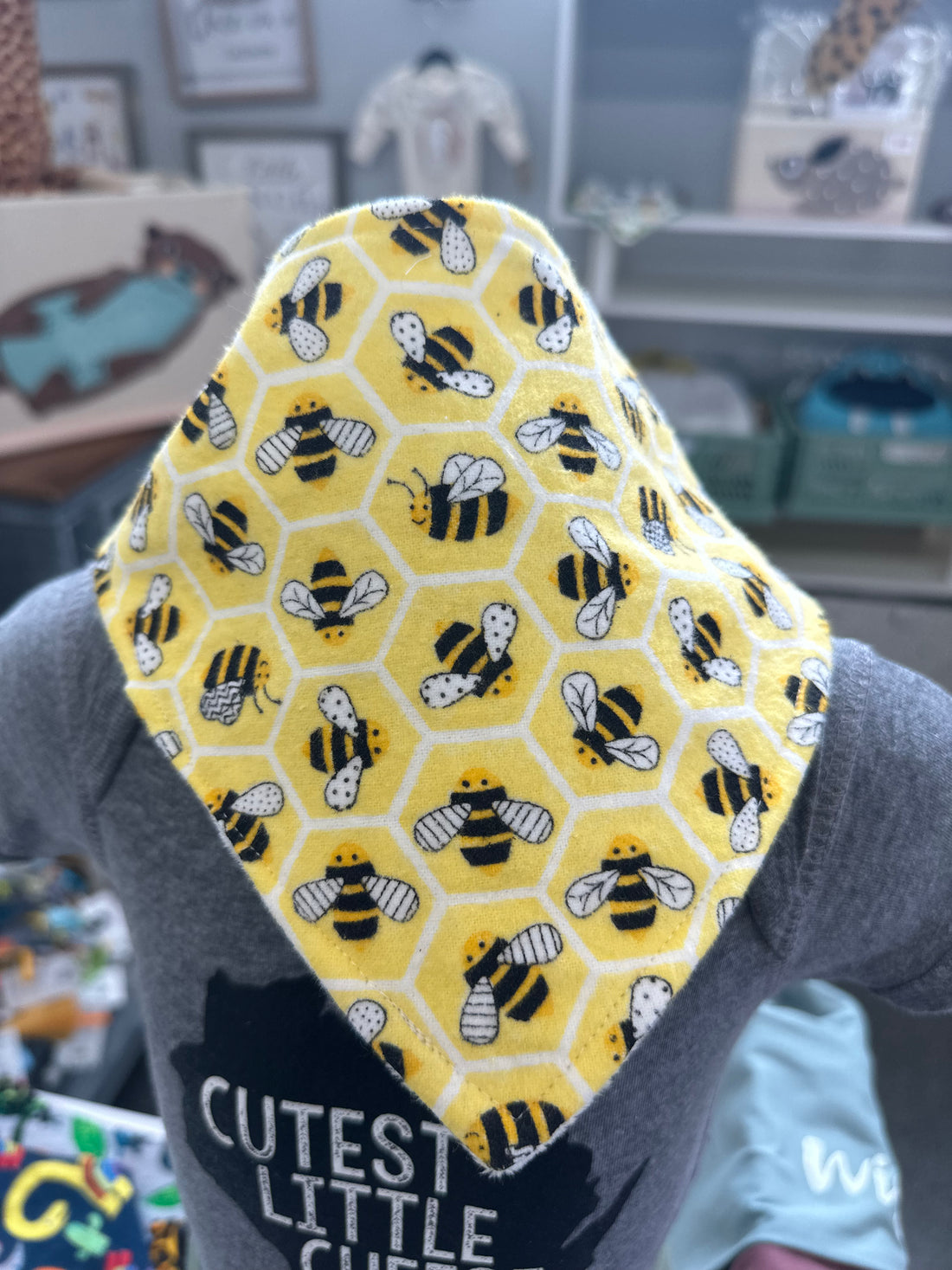 Bees Baby Bib Bandana