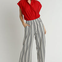 Striped Linen Pants