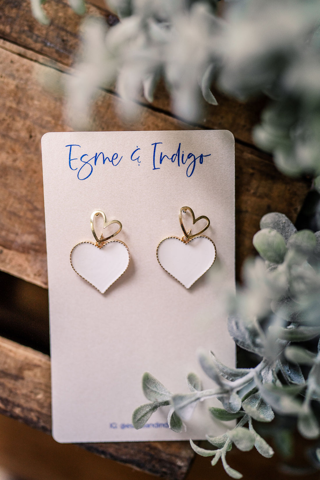 Vivian Earrings - White