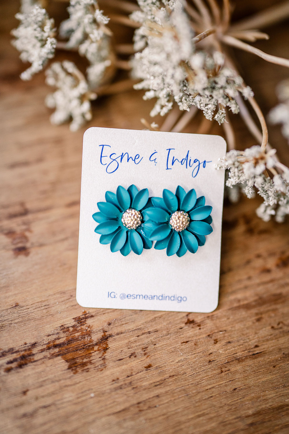 Mari Earrings - Green