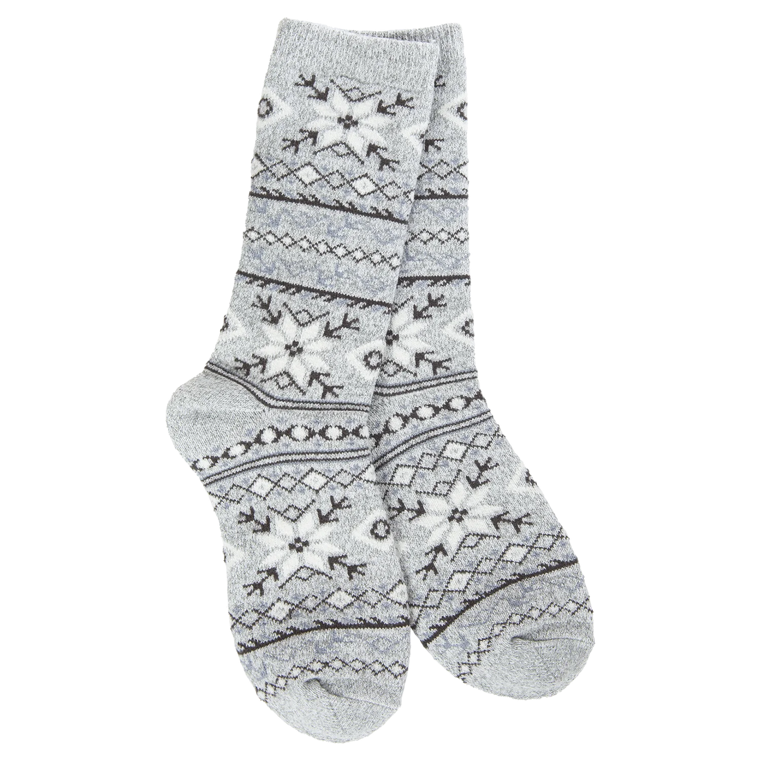 Holiday Mini Crew - Fair Isle Grey
