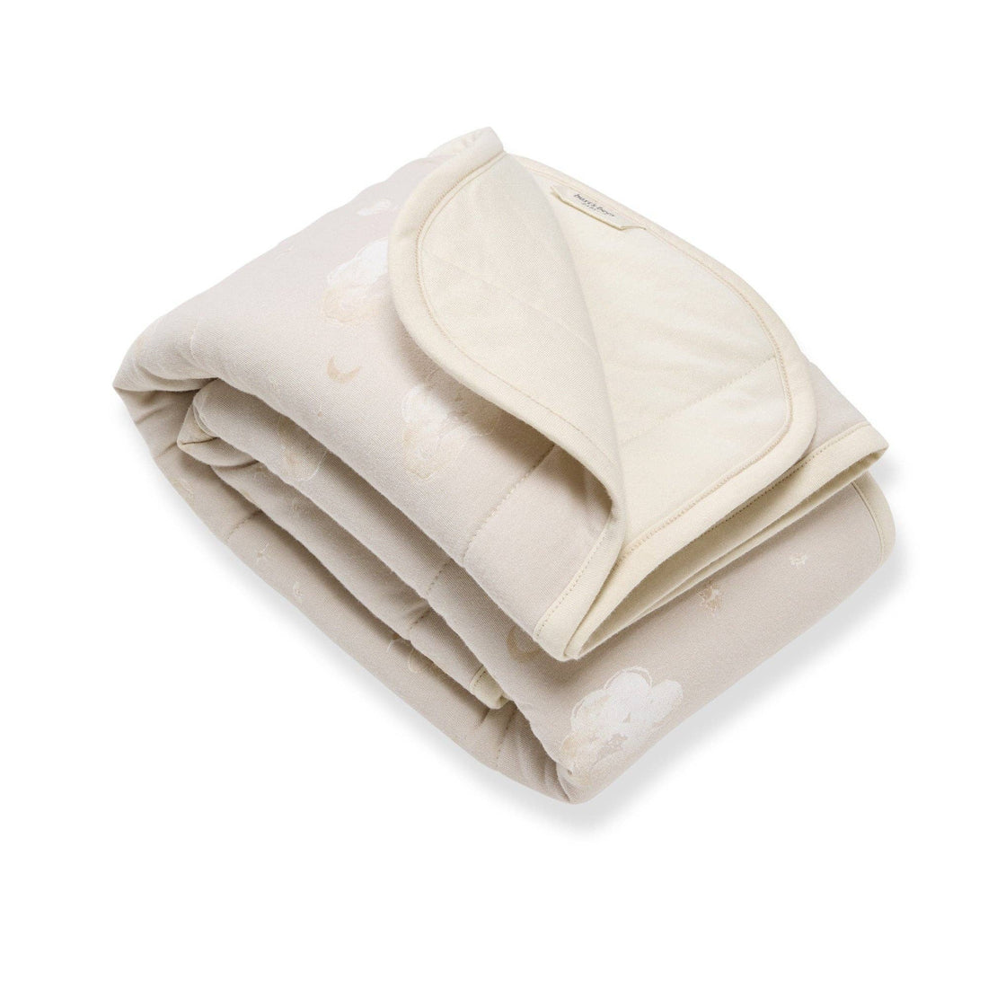 Good Night Sky Reversible Blanket: Limestone / One Size