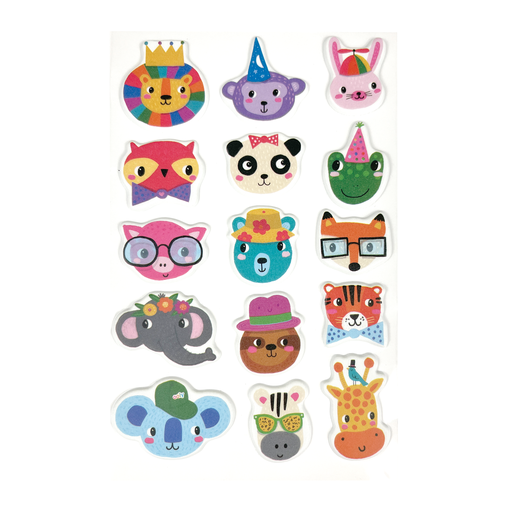 Stickiville Standard - Party Animals (Puffy)