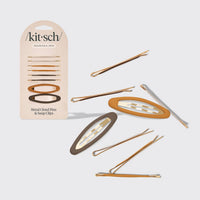Metal Cloud Pins & Snap Clips 8pc Set - Sedona