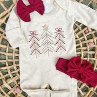 Christmas Tree Baby Romper