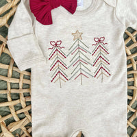 Christmas Tree Baby Romper