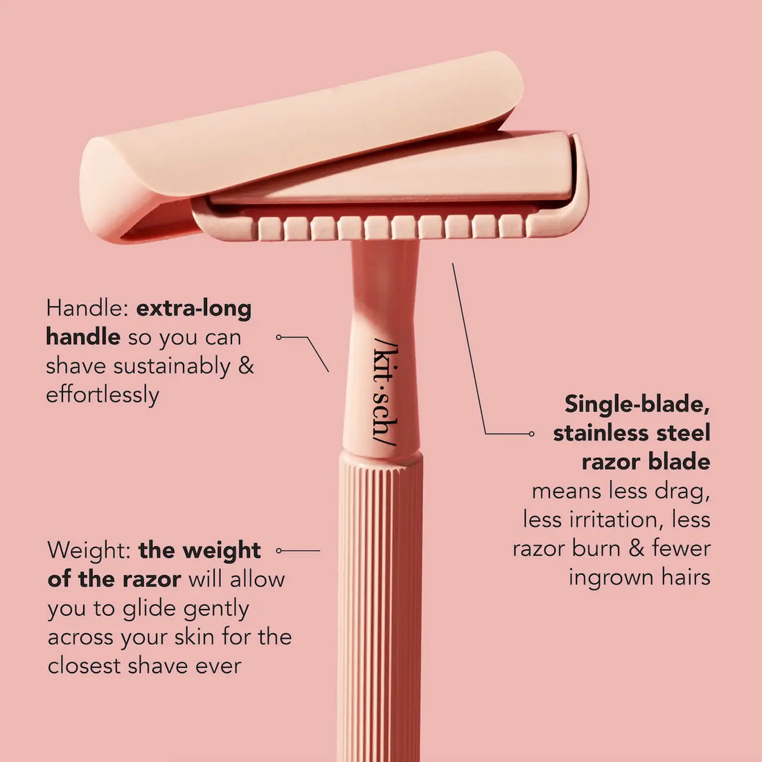 Kitsch Perfect Glide Safety Razor