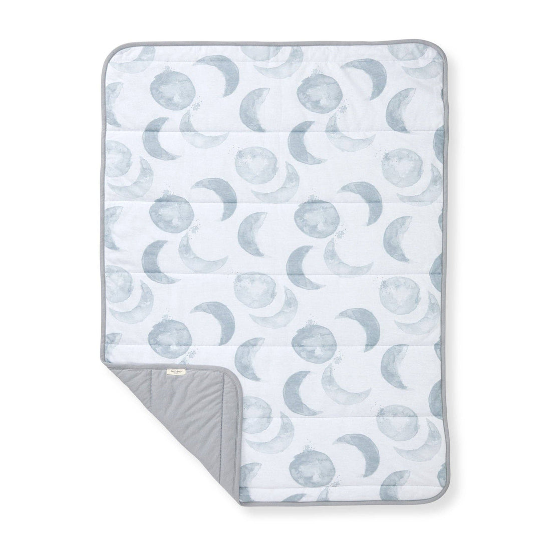 Hello Moon Reversible Blanket: Quarry / One Size