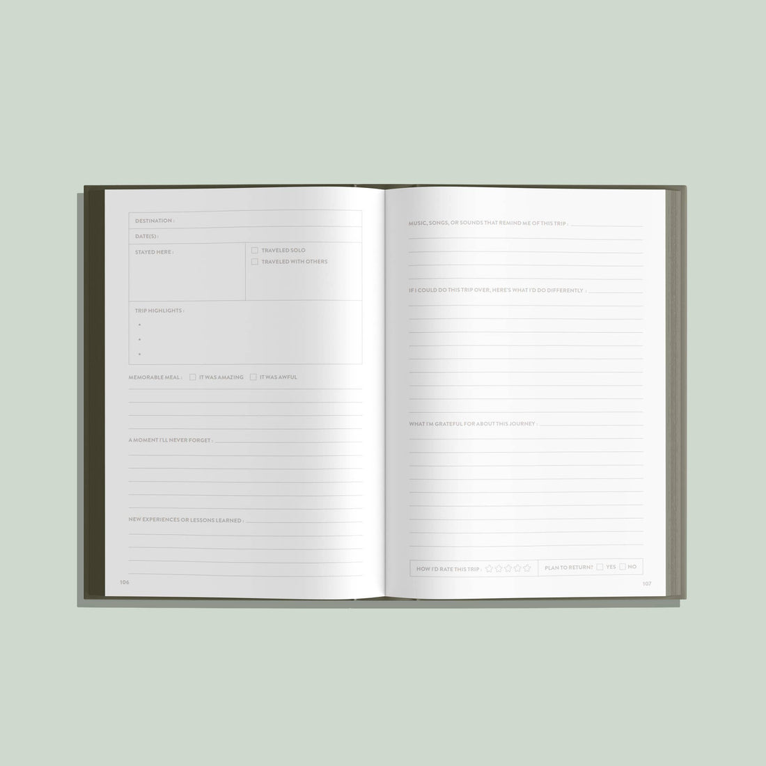 My Travel Journal: A Travel Keepsake (Gift for Travelers)