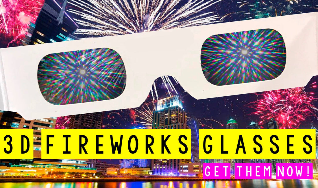 Fireworks 3D Glasses -  Neon