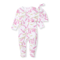 Peaceful Garden Jumpsuit Set: Sweet Lavender