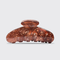 Kitsch Eco-Friendly Marble Claw Clip - Brown