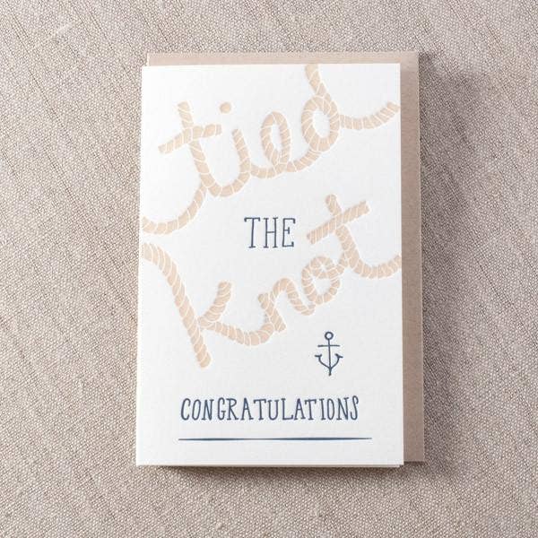 Tied the Knot Card