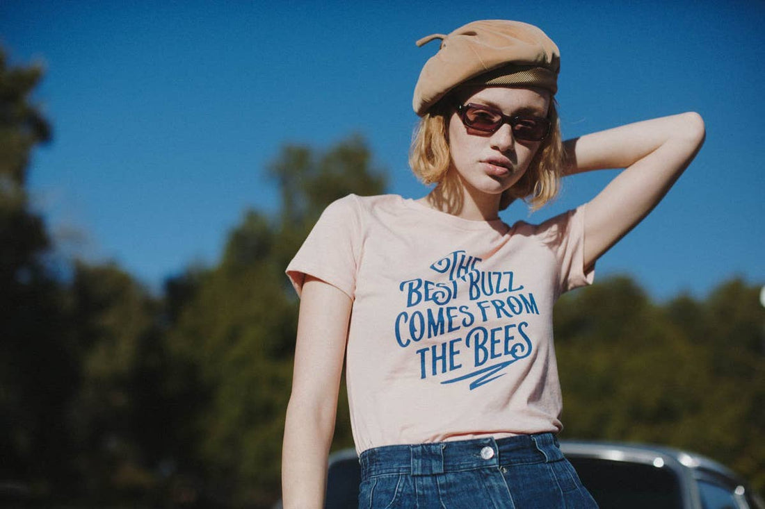 The Best Buzz Comes From The Bees Tee