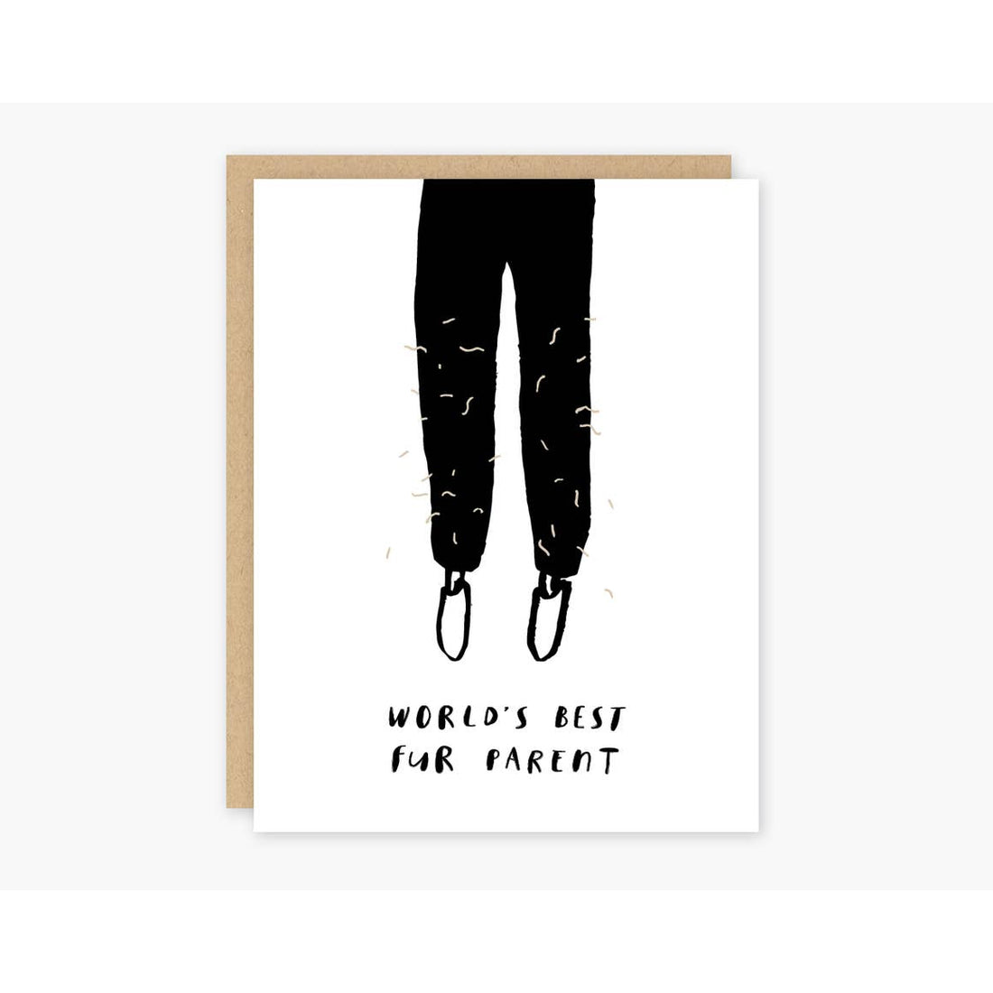 World's Best Fur Parent Card