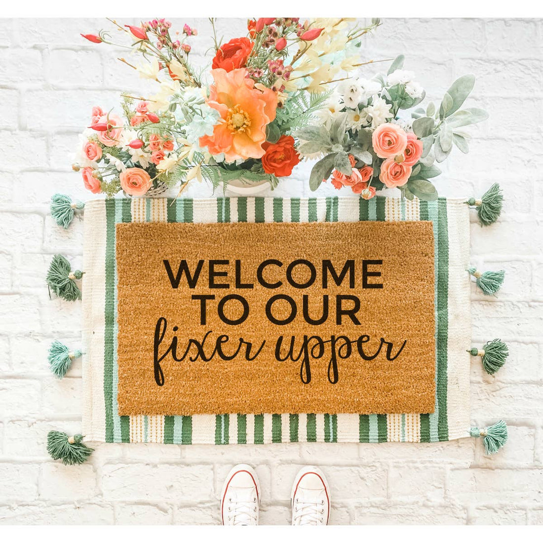 Welcome to Our Fixer Upper Doormat