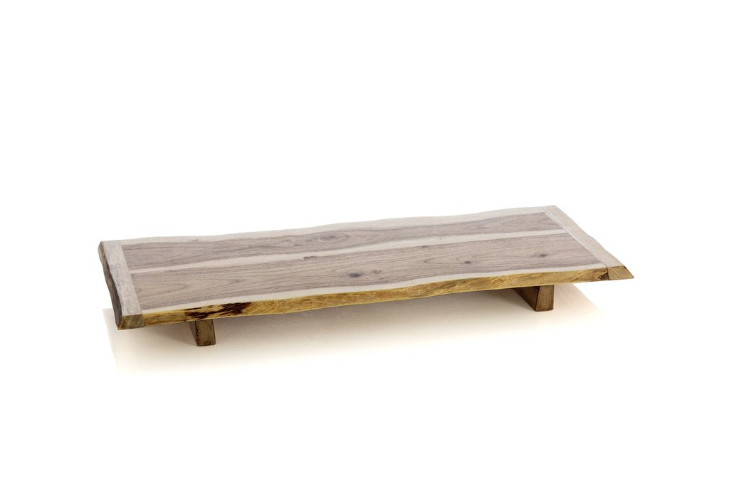Large Montana Live Edge Footed Natural Board