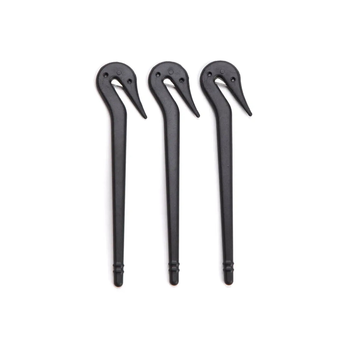 Kitsch Eco-Friendly Elastic Cutters 3pc Set - Black