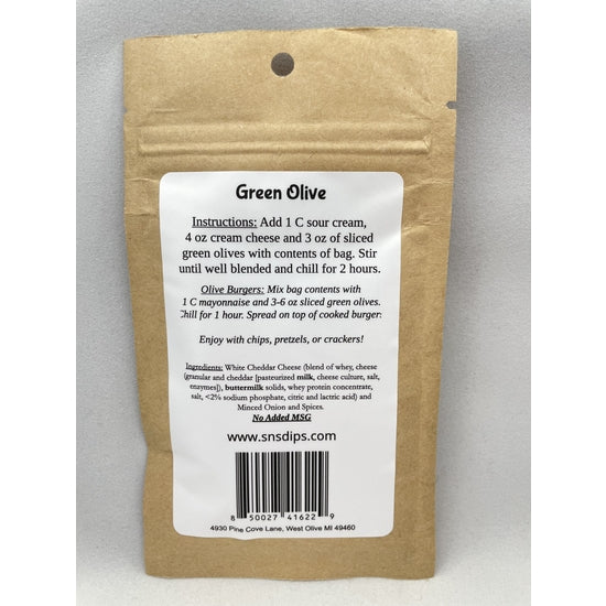 Green Olive Dip Mix