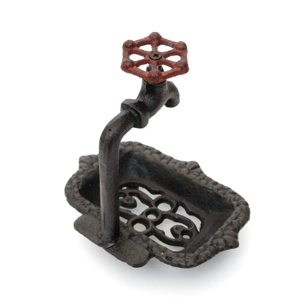 Iron Faucet Soap Dish