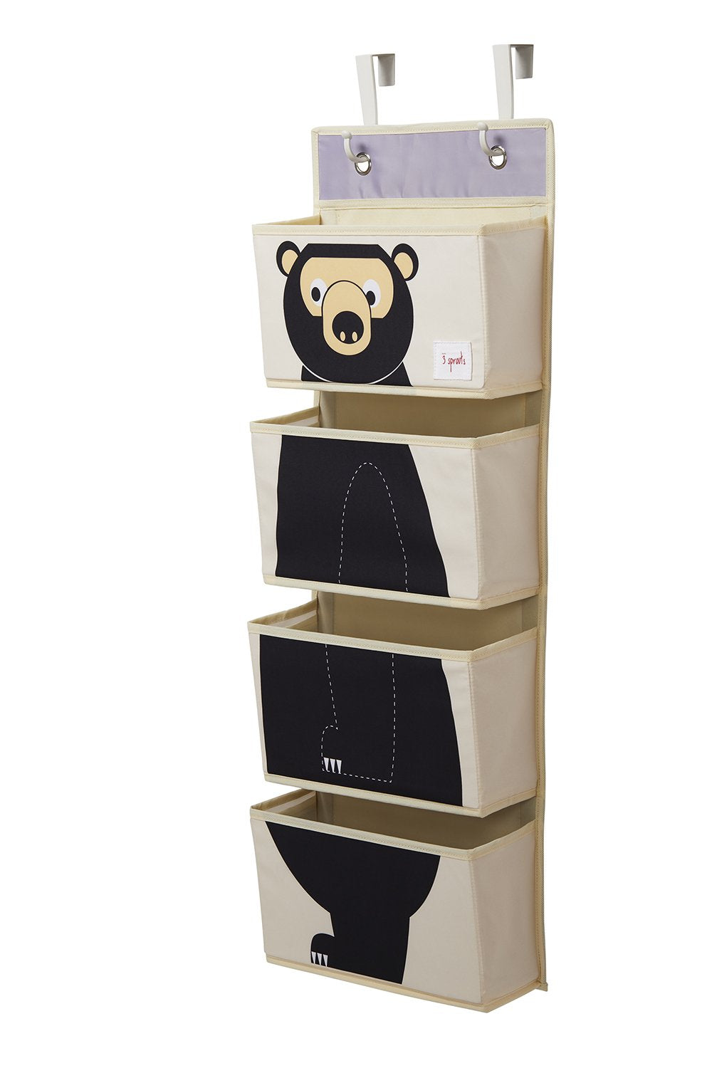 3 Sprouts Bear Hanging Wall Organizer