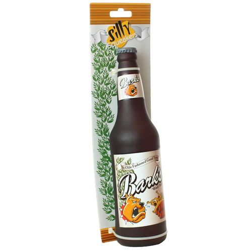 Silly Squeaker Beer Bottle - Barks