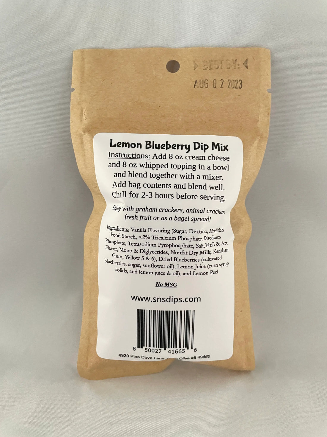 Lemon Blueberry Dip
