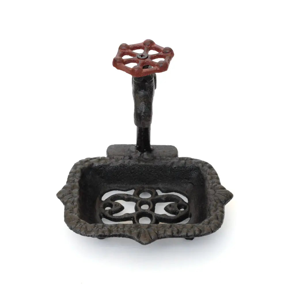 Iron Faucet Soap Dish