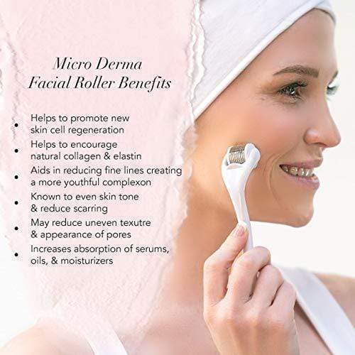 Kitsch Facial Roller - Micro Derma in Blush