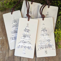 Sheet Music Tree Tag + Ornament