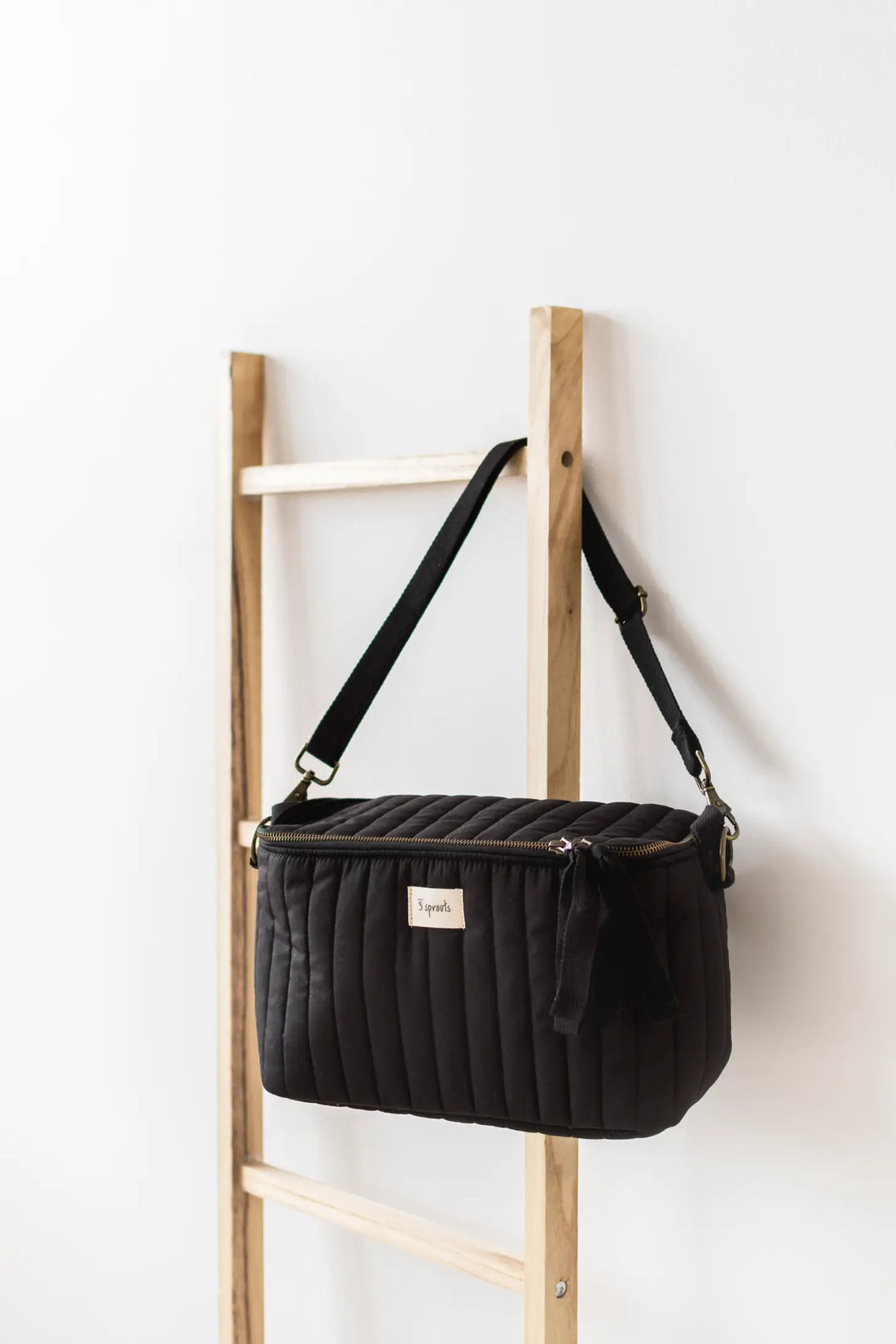3 Sprouts Universal Stroller Caddy Organizer - Gingham Mustard