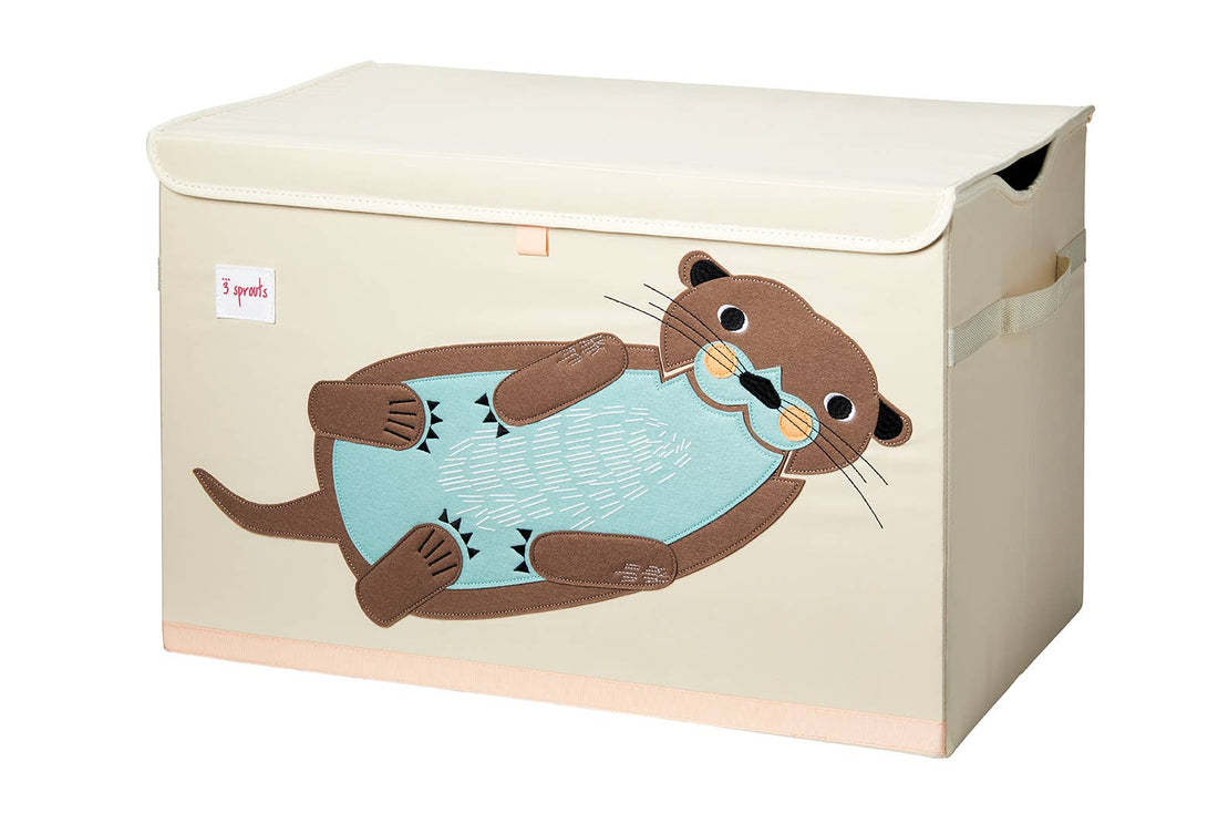 3 Sprouts Otter Toy Chest