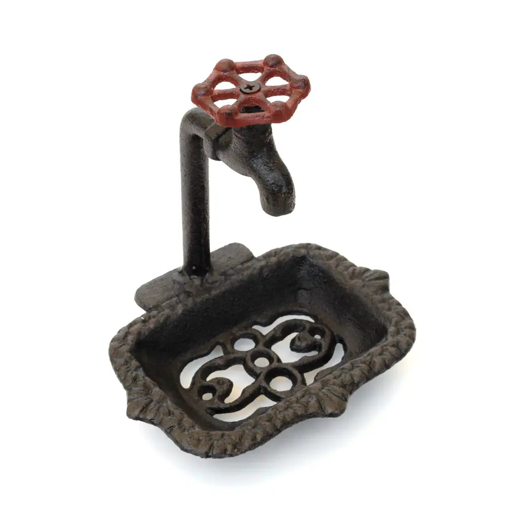 Iron Faucet Soap Dish