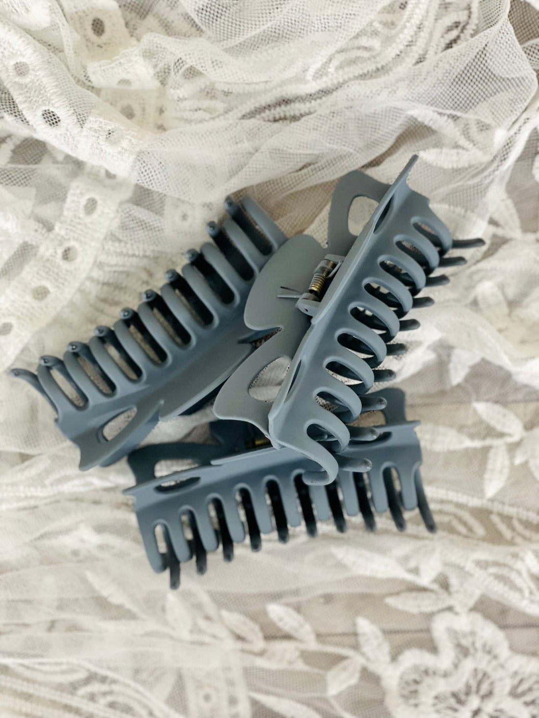 Large Matte Claw Clip for Long Hair
