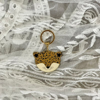 Leopard Keychain