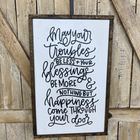 Irish Blessing Sign