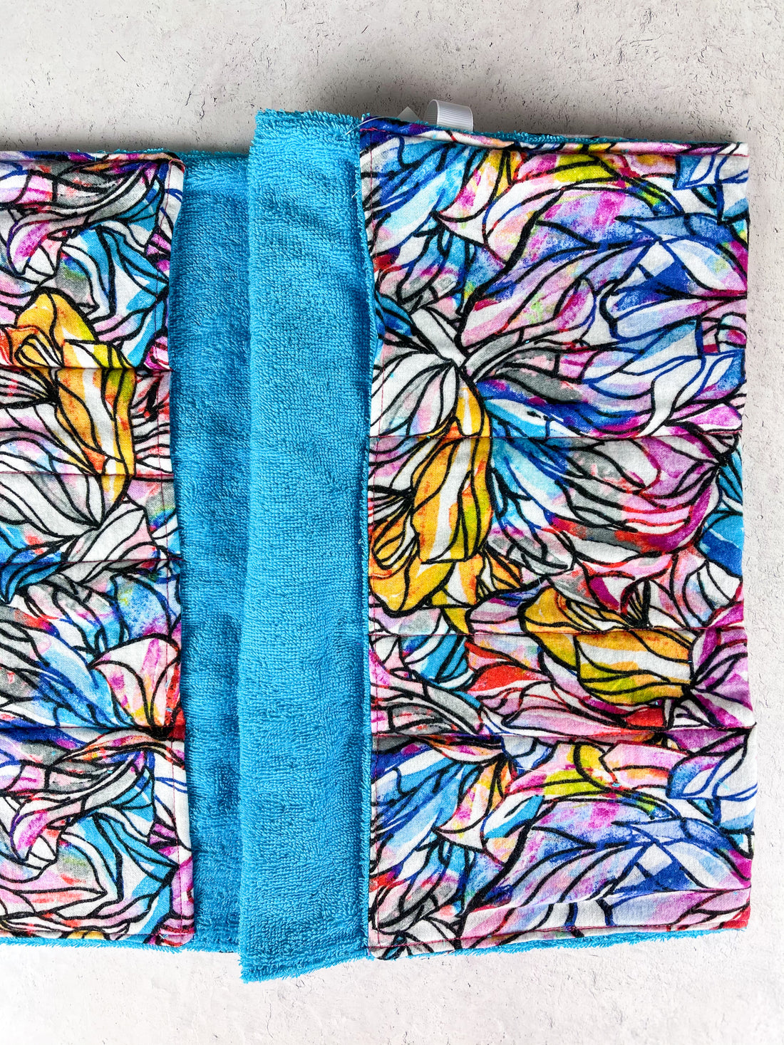 Patterned Toiletries Travel Sleeve