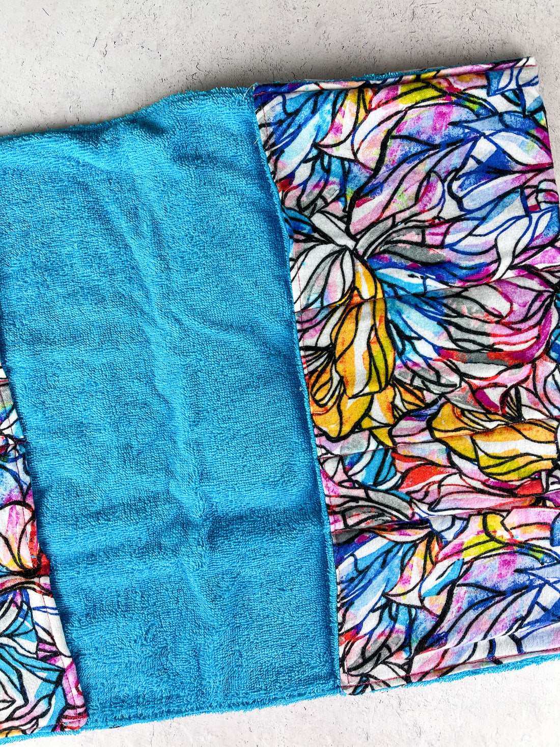 Patterned Toiletries Travel Sleeve