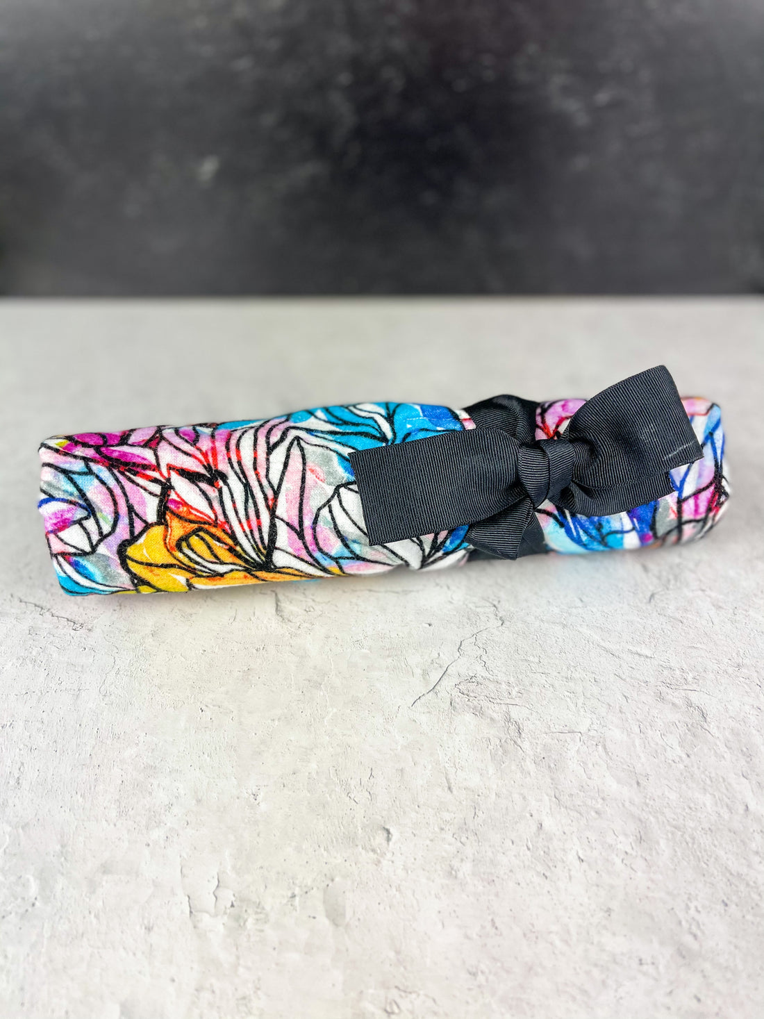 Patterned Toiletries Travel Sleeve