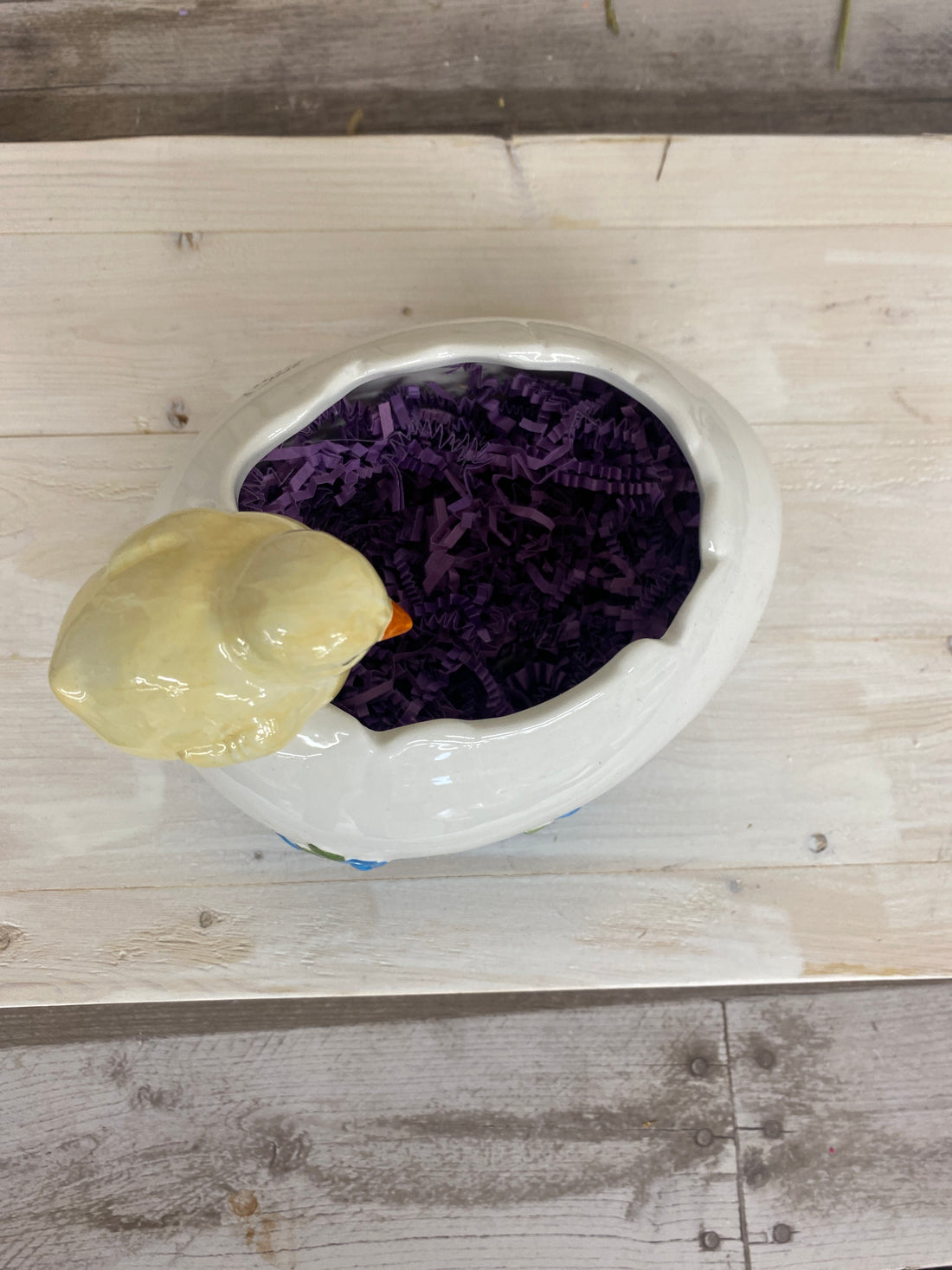 Hatched Egg With Chick Candy Dish