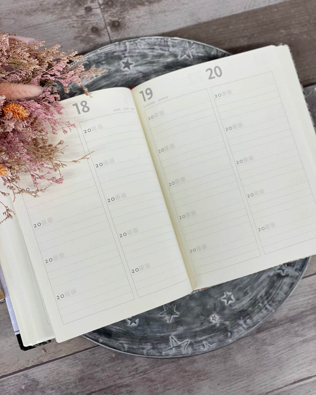 5-Year Snapshot Journal - Ivory Veil (7"x 9")