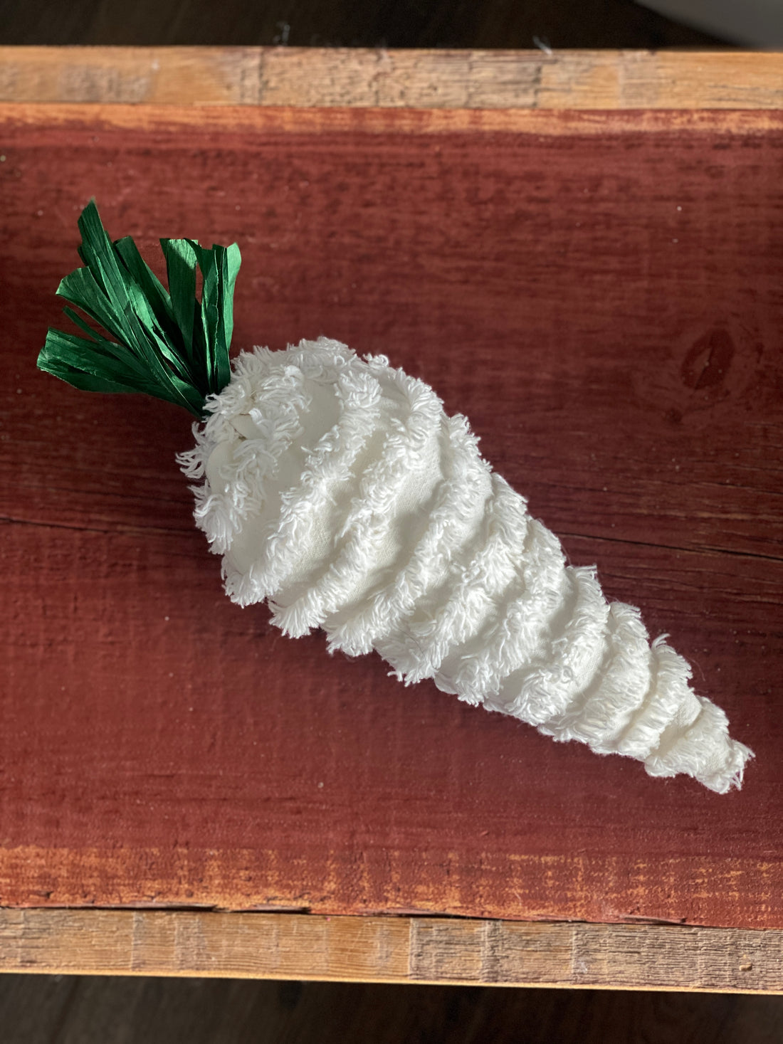 White Textured Carrot