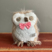 Owl with Pink Bow