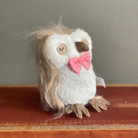 Owl with Pink Bow