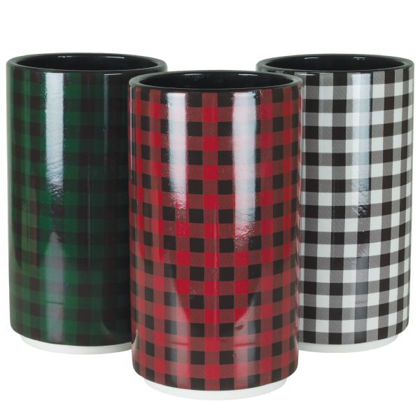 Buffalo Plaid Pottery
