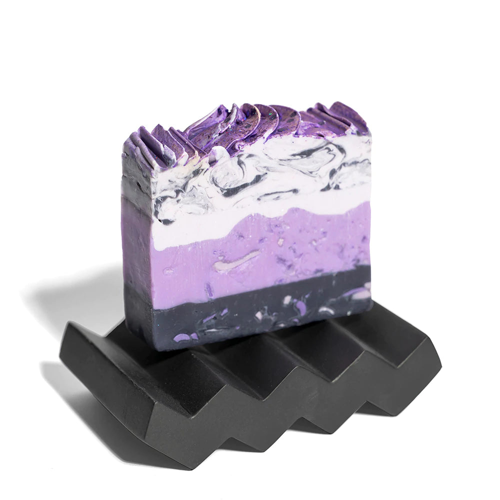 Finchberry Modern Cement Soap Dish - Black