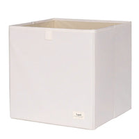 Recycled Fabric Storage Cube - Cream